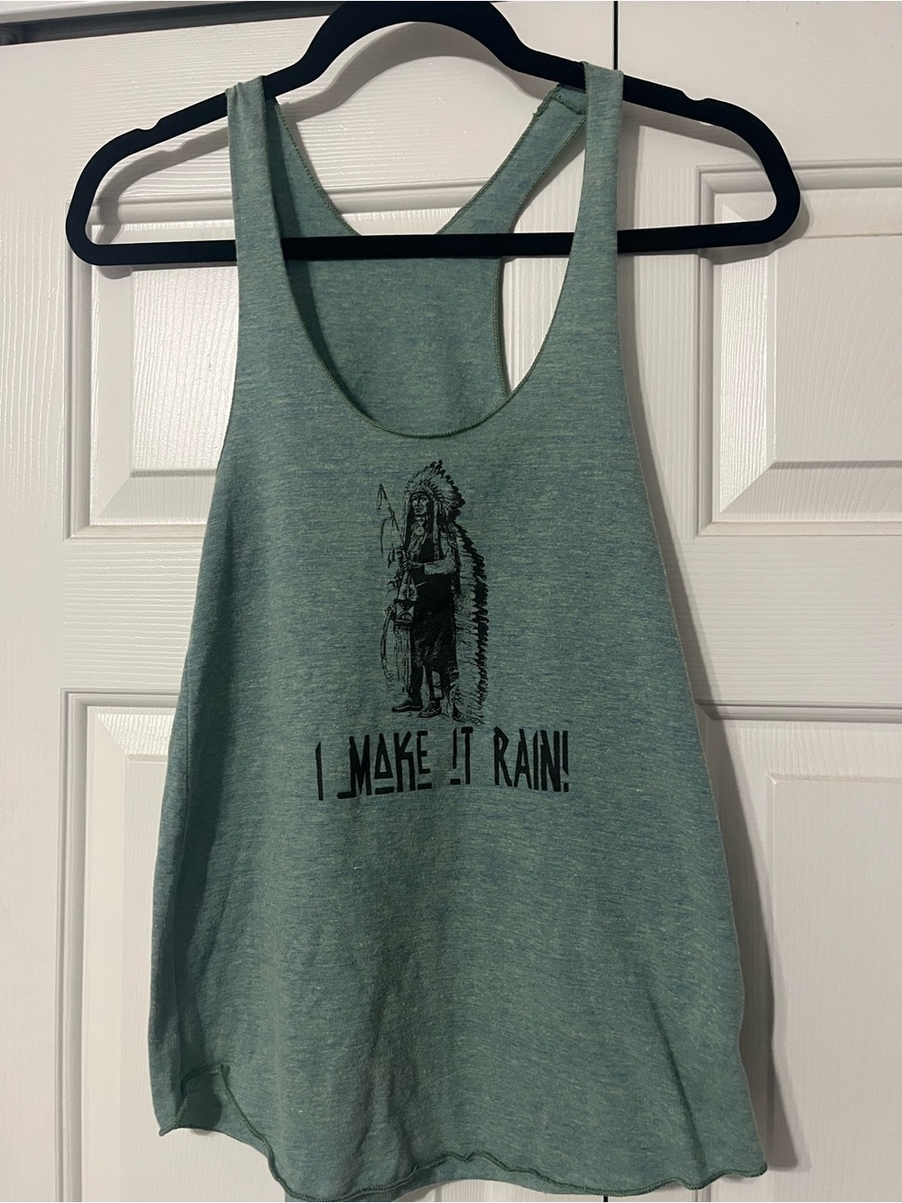 I Make It Rain Racer Tank Top